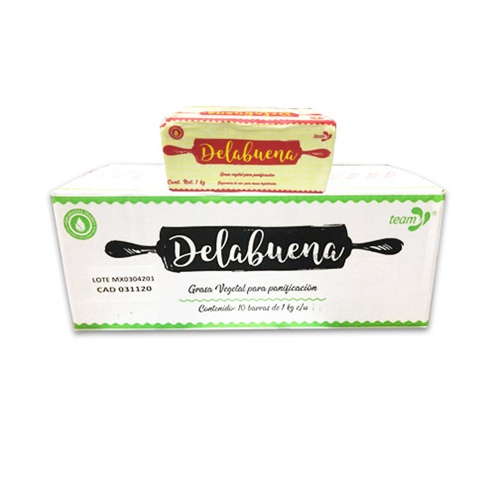 10 KG MARGARINA DE LA BUENA FEITE CAJA