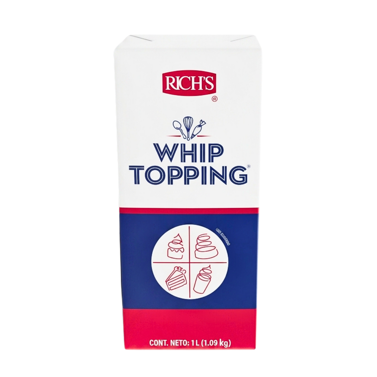 1LT RICHS WHIPTOPPING UHT PIEZA