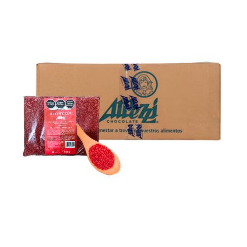 20PZ/500GR GRANILLO ALPEZZI SABOR CEREZA CAJA