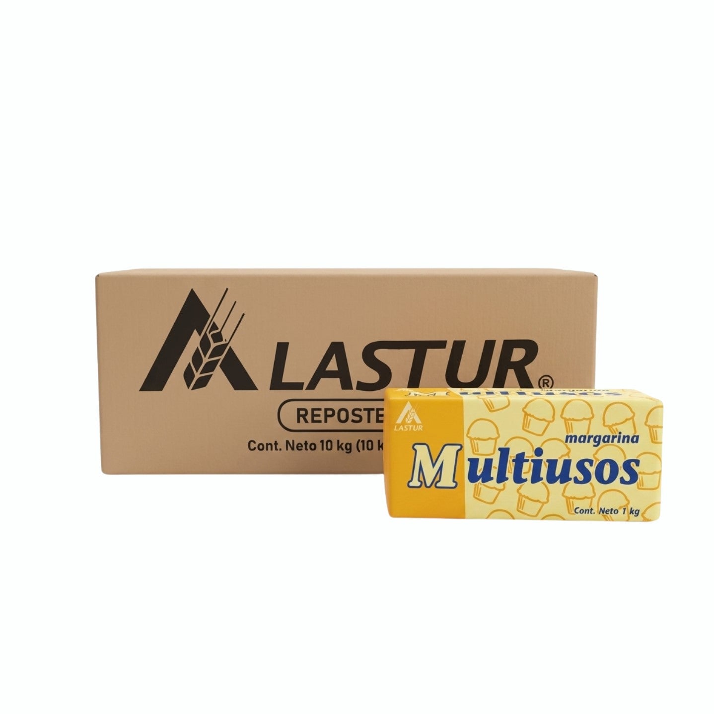 10 KG MARGARINA LASTUR MULTIUSOS CAJA