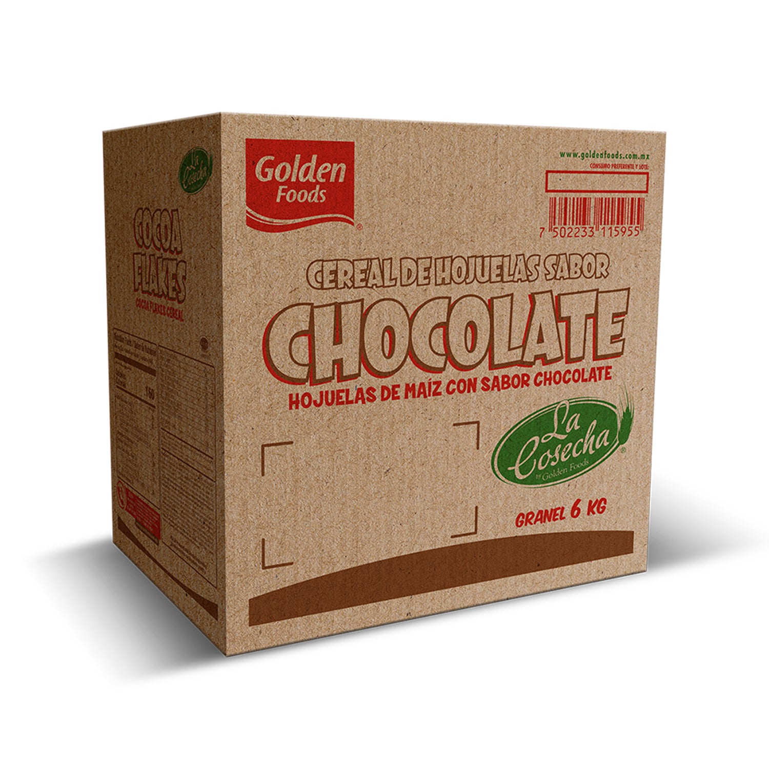 6KG CEREAL GOLDEN  CHOCO GLACS CAJA