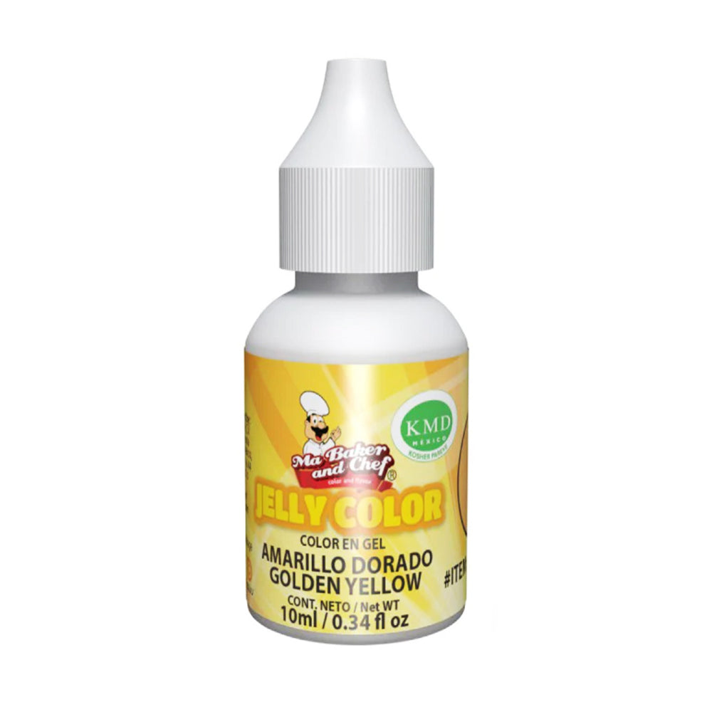 10 ML COLOR JELLY AMARILLO DORADO PIEZA