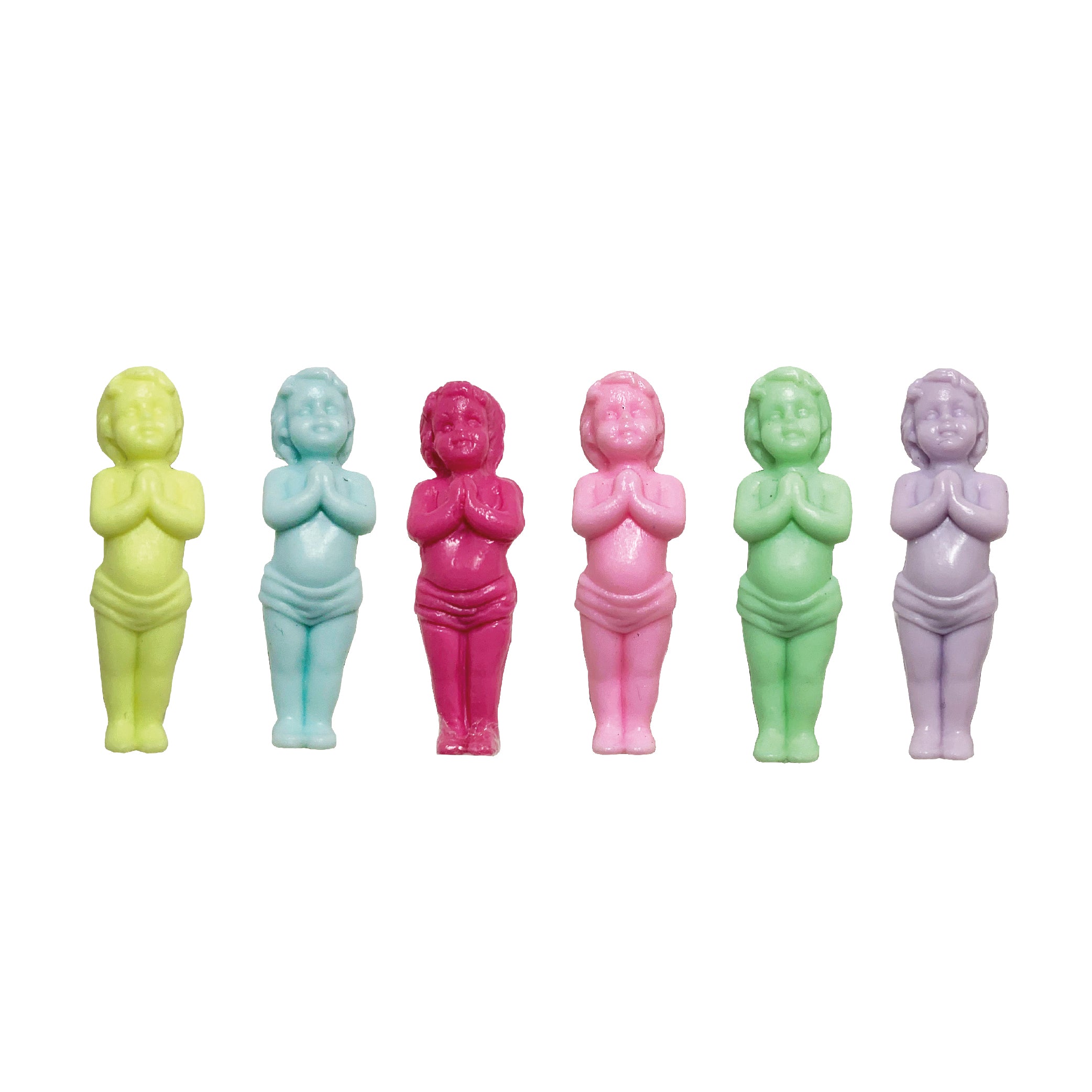 1,000 PZ MUÑECO ANGEL ARCOIRIS BOLSA