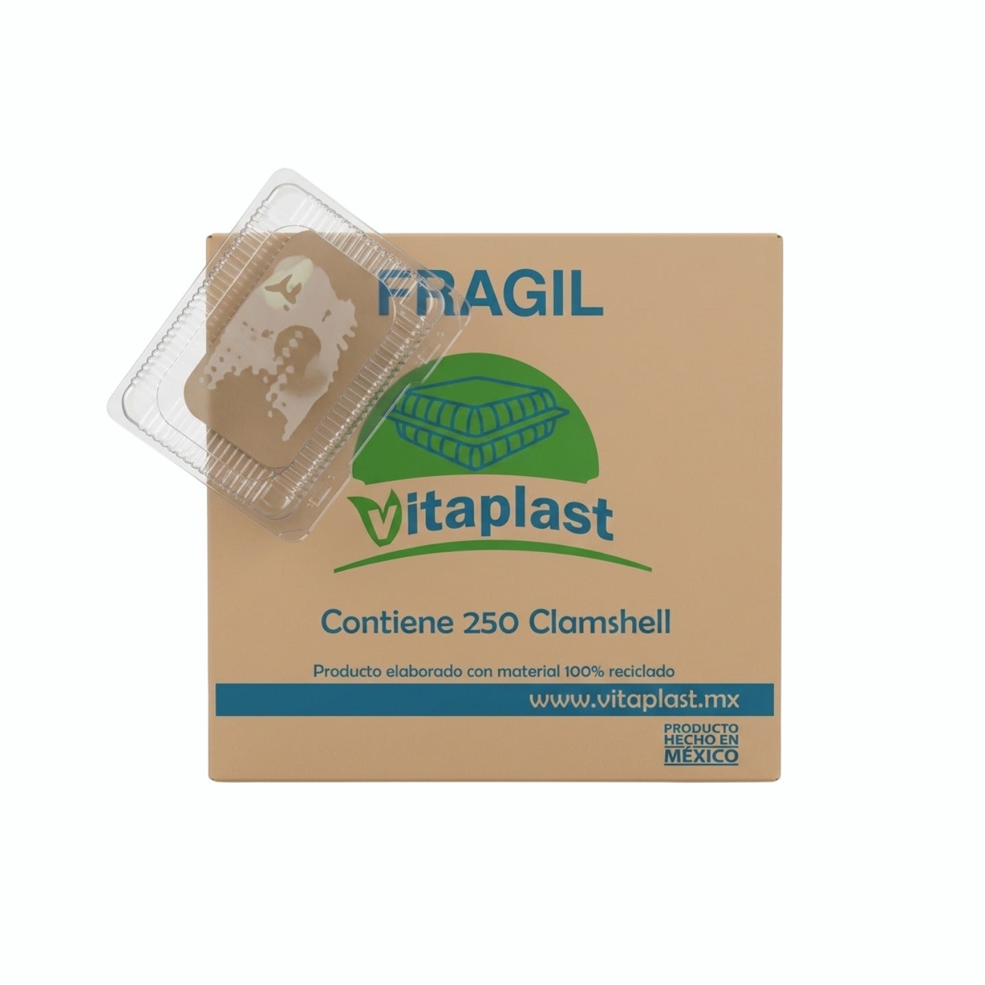250 PZ BISAGRA 24X16X6 VITAPLAST CAJA