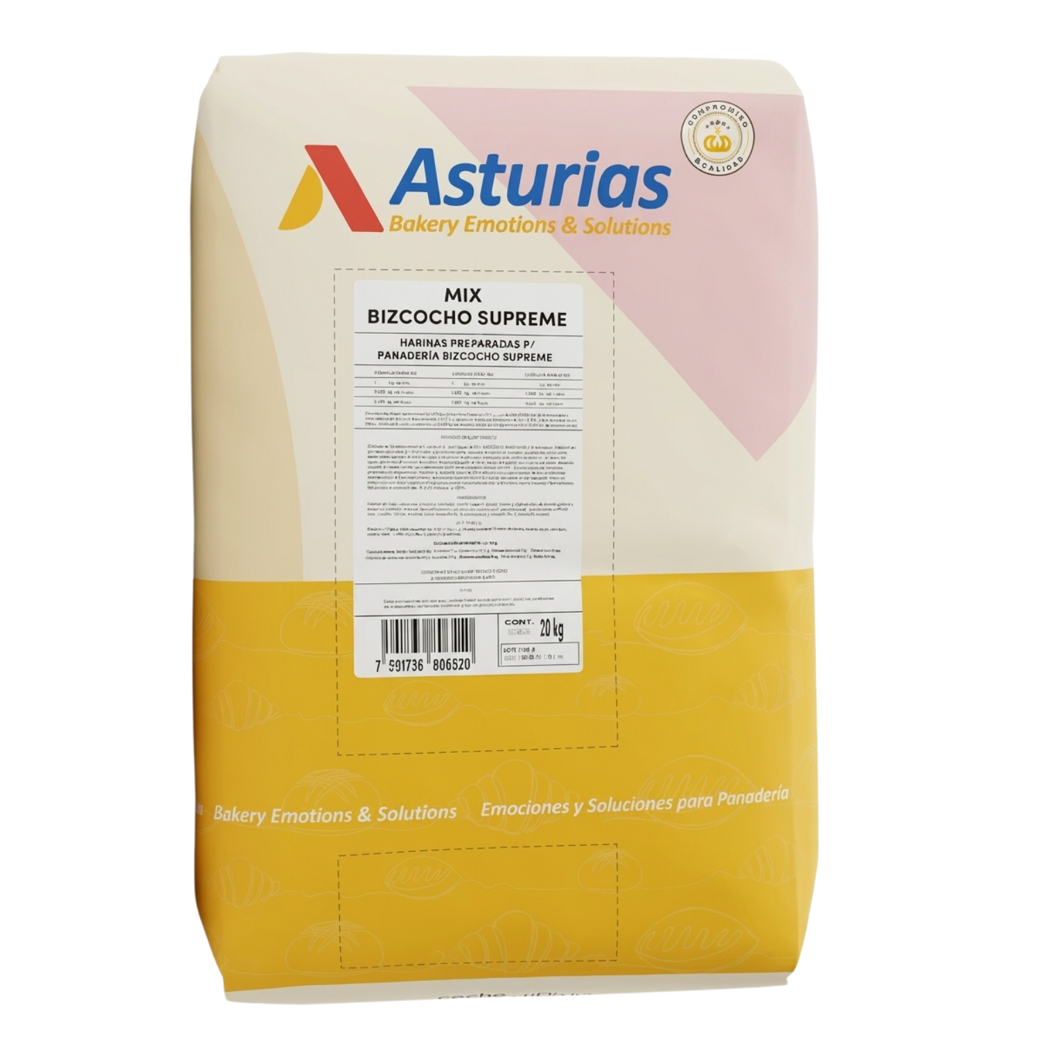 20KG HARINA MIX BIZCOCHO ASTURIAS BULTO