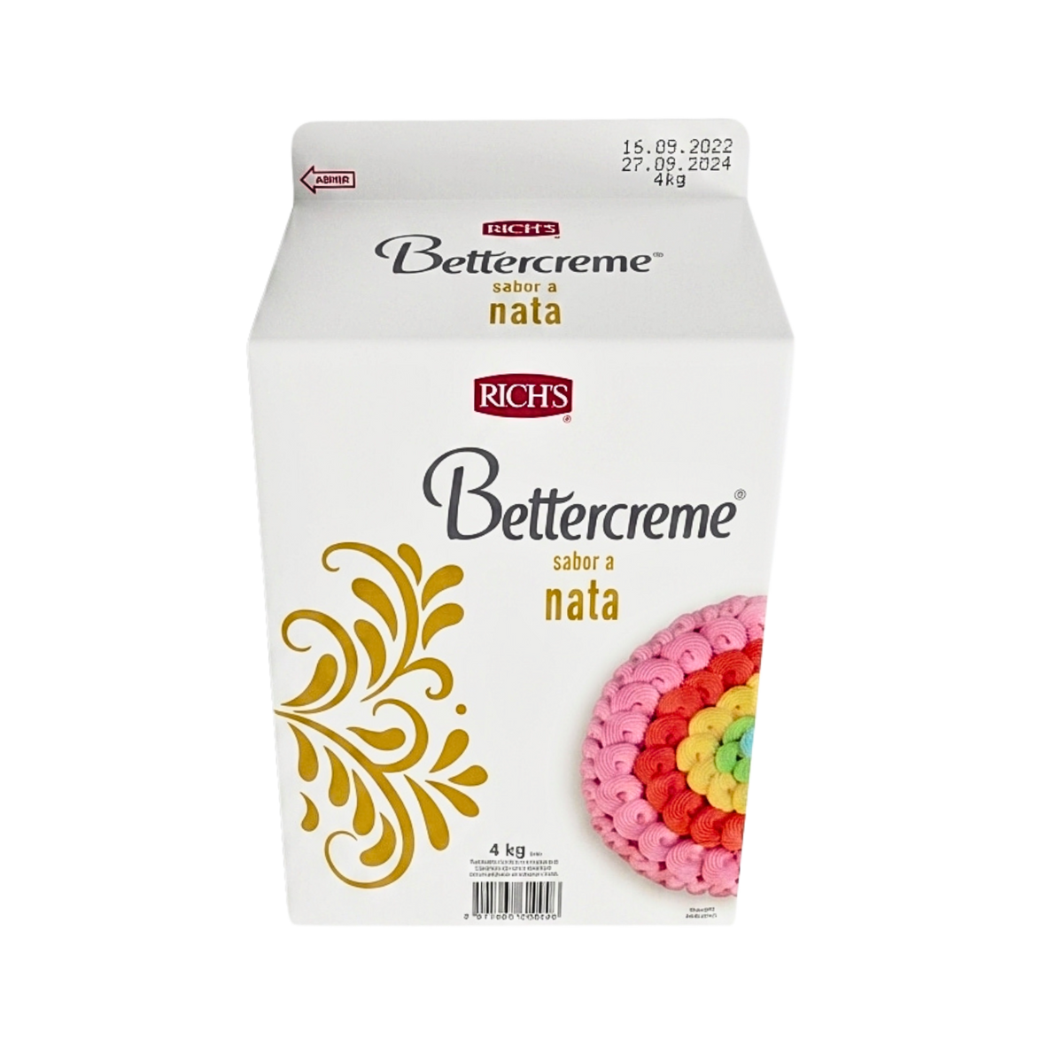 4KG RICHS BETTERCREAM NATA GALÓN