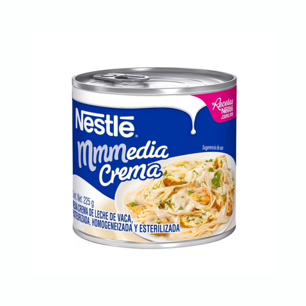 225 GR MEDIA CREMA NESTLE LATA PIEZA