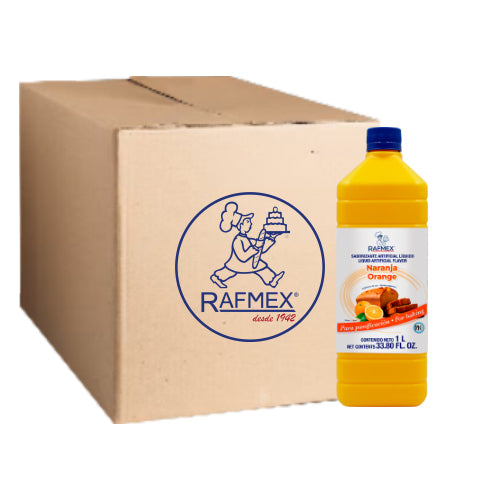 12PZ/1 LT ESENCIA RAFMEX NARANJA CAJA