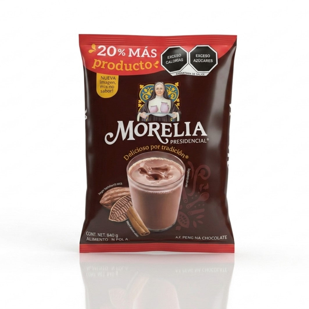 840GR CHOCOLATE MORELIA PRESIDENCIAL BOLSA