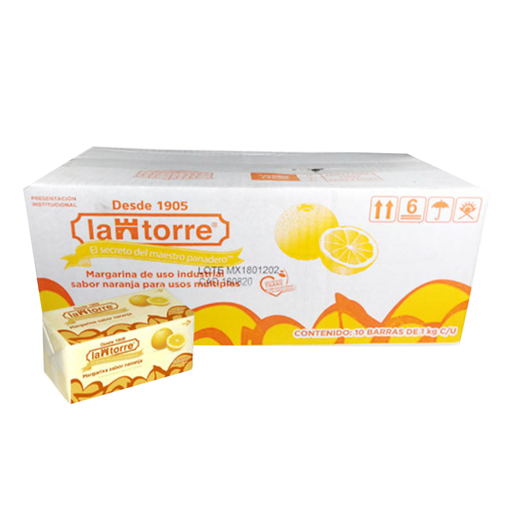 10 KG MARGARINA TORRE NARANJA CAJA