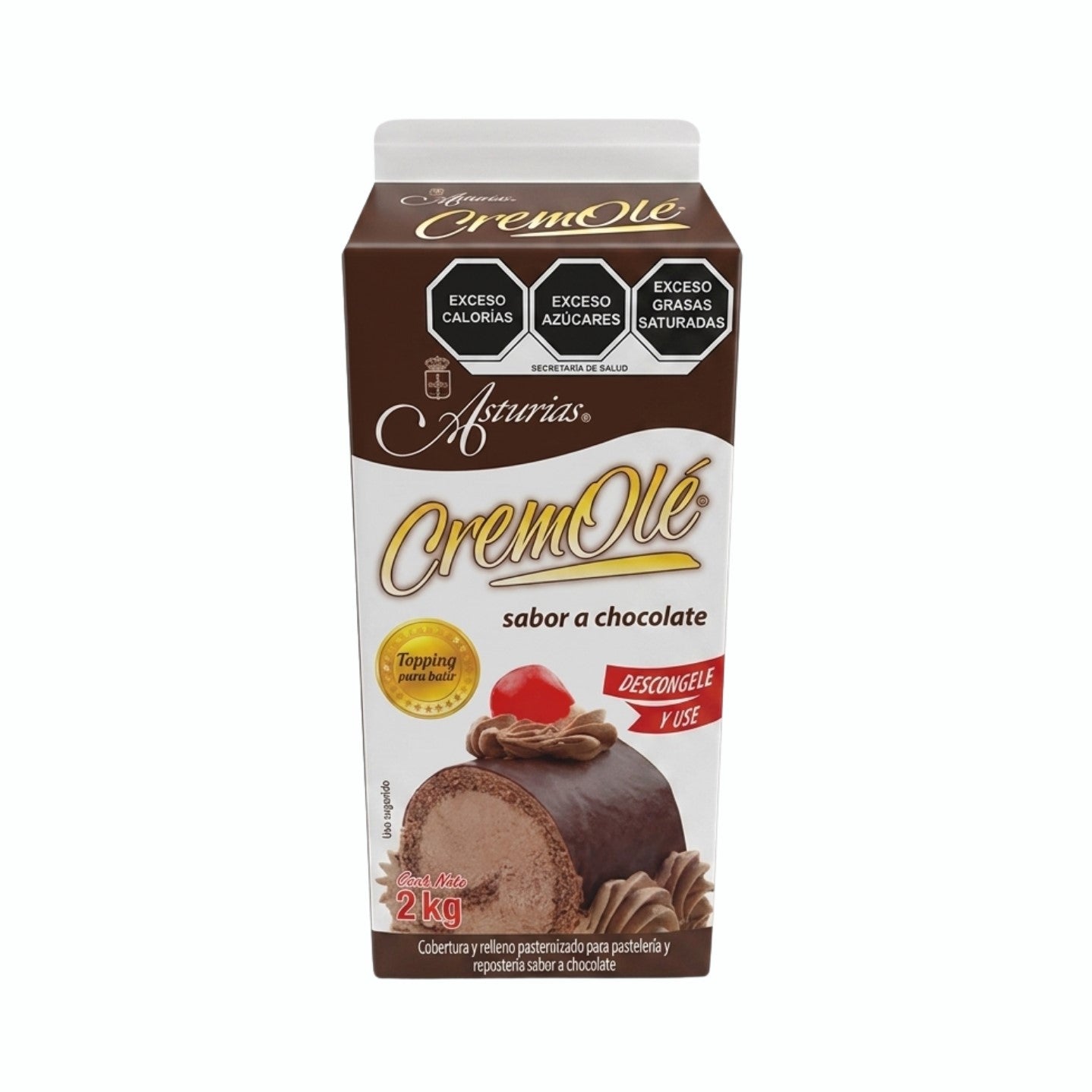 2KG CREMOLE CHOCOLATE ASTURIAS PIEZA