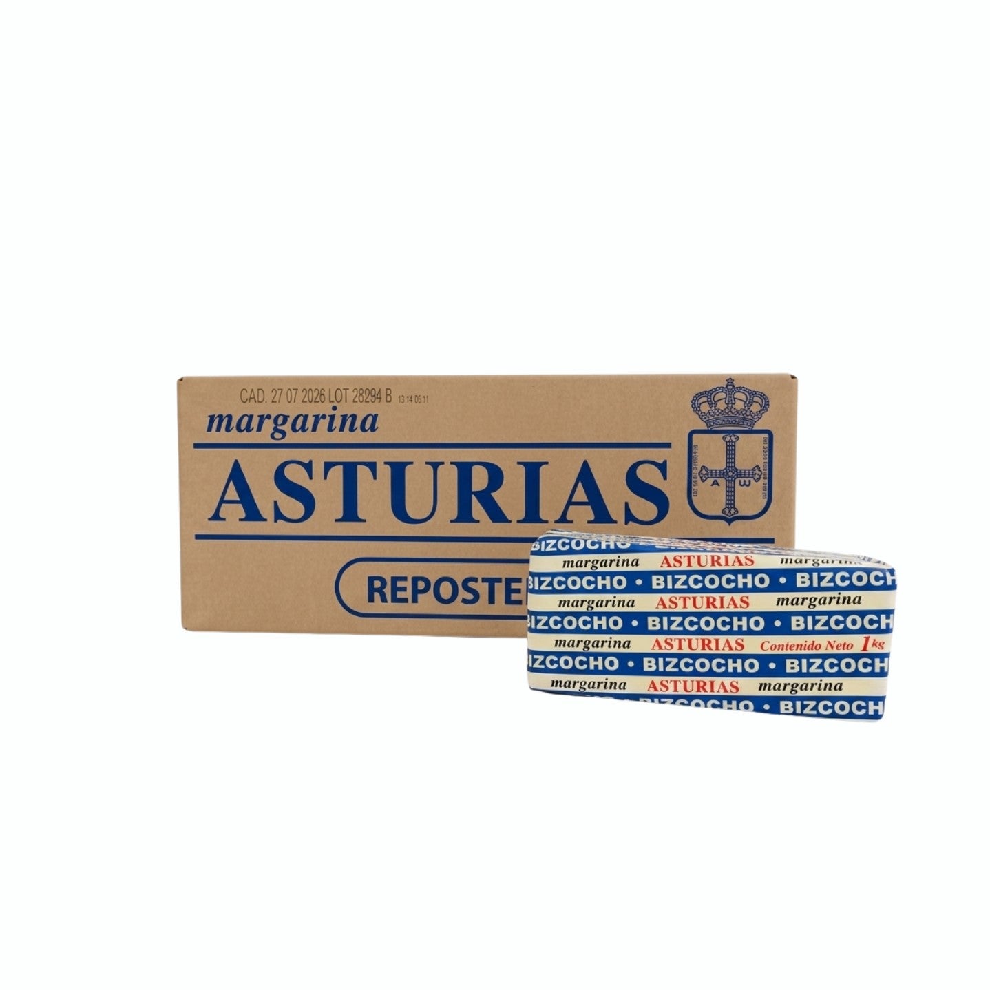 10 KG MARGARINA ASTURIAS BIZCOCHO CAJA