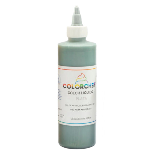 250 ML GEL COLOR CHEF PLATA PIEZA