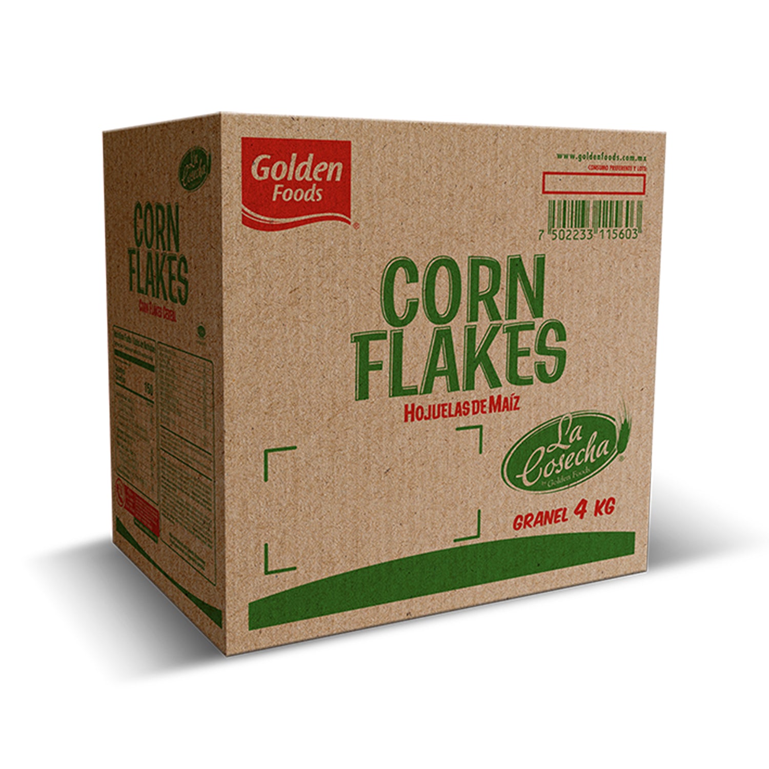 4KG CEREAL GOLDEN  CORN FLAKES CAJA