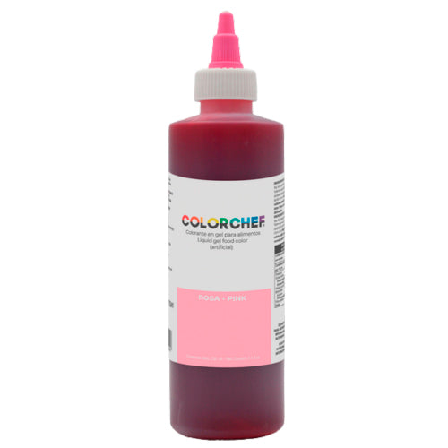 250 ML GEL COLOR CHEF ROSA PIEZA