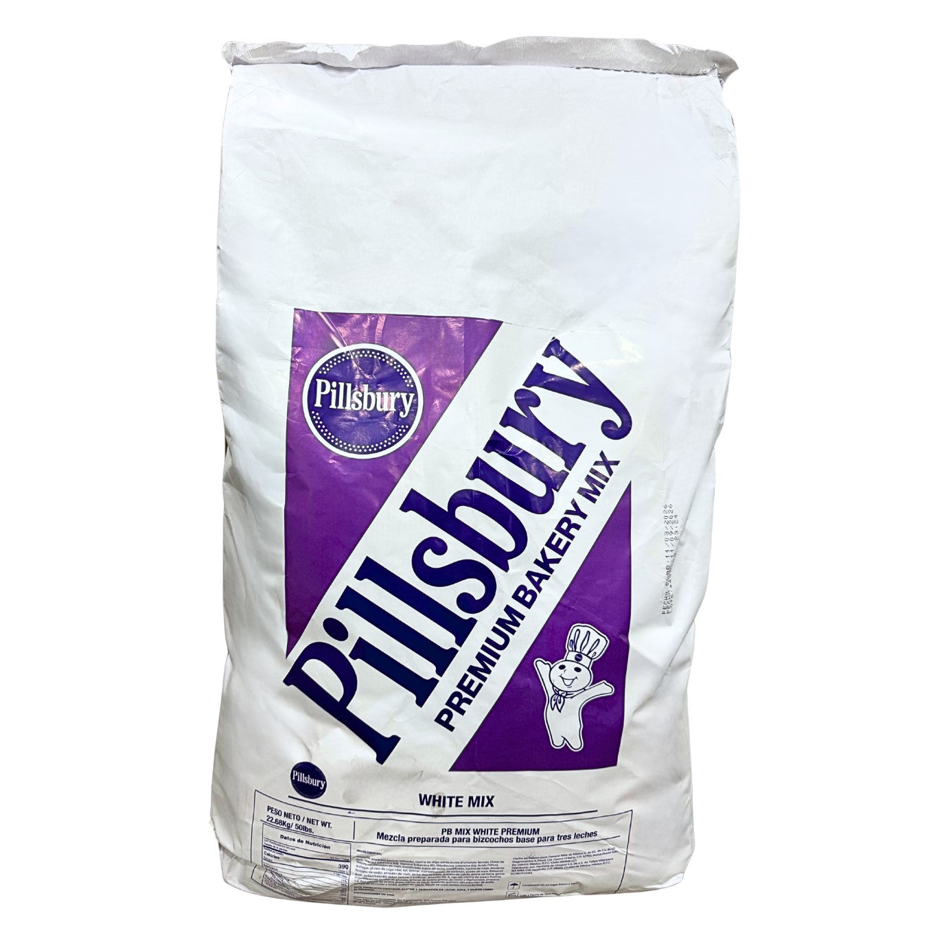 22.6 KG HARINA PILLSBURY PREMIUM ESPONJA VAINILLA BULTO