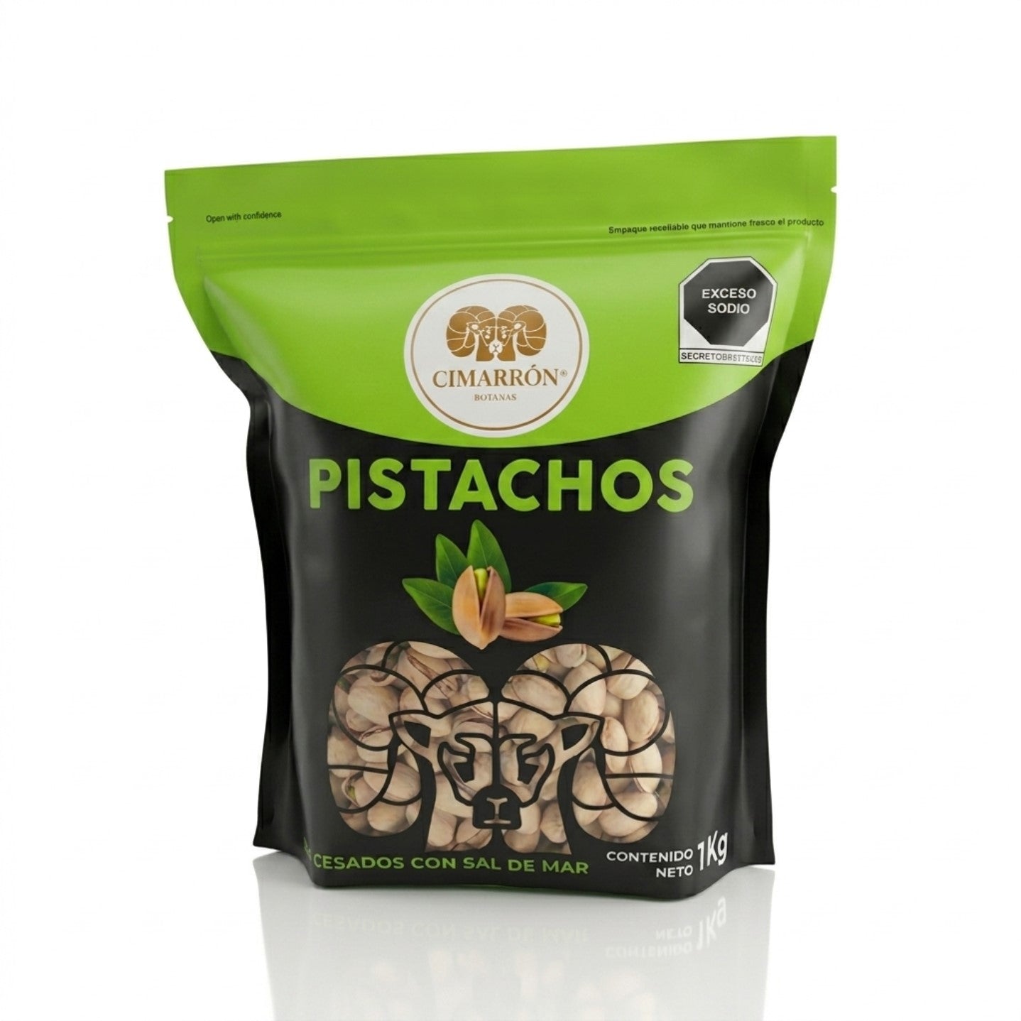 PISTACHE CIMARRON C/SAL KG