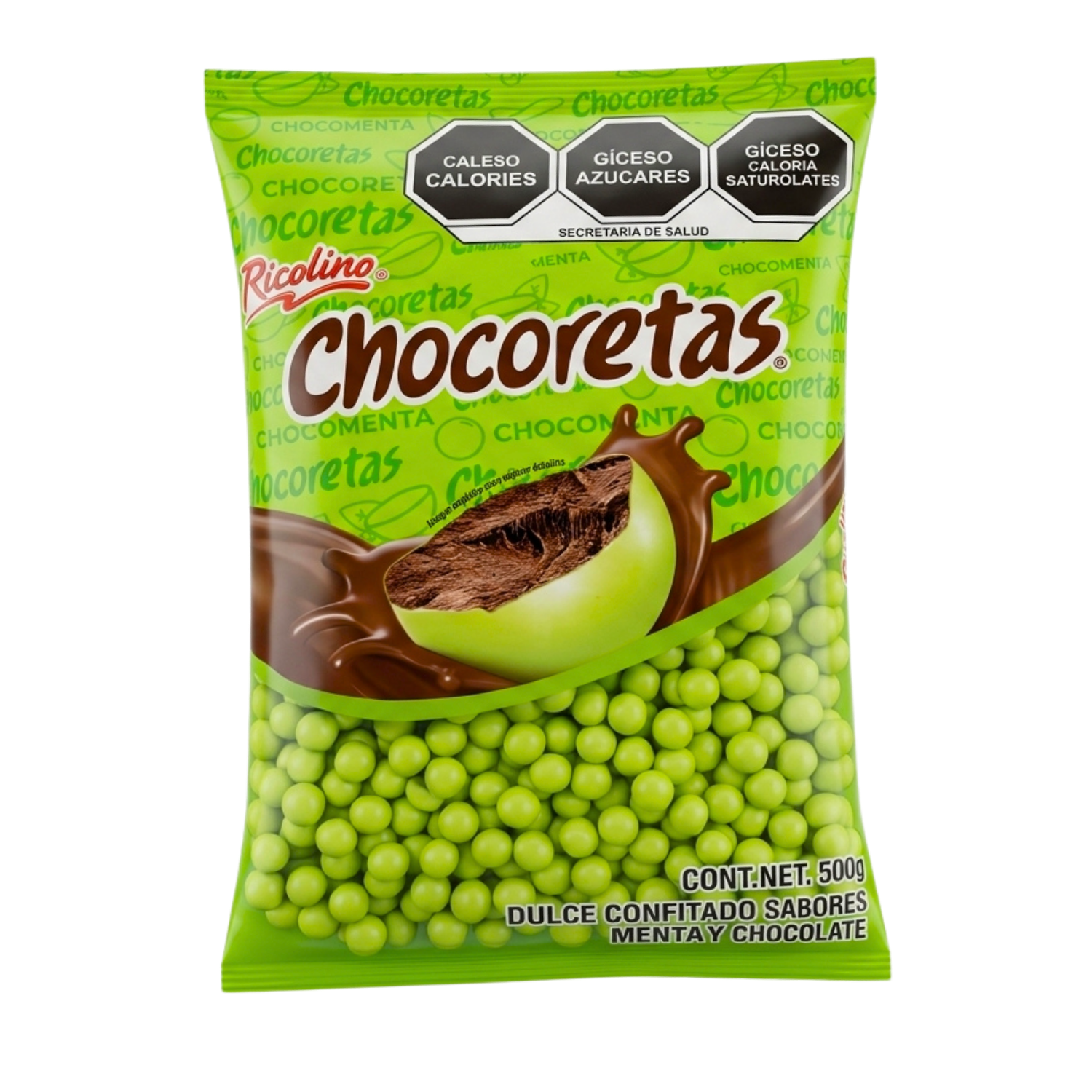 500 GRS CHOCORETAS RICOLINO PIEZA