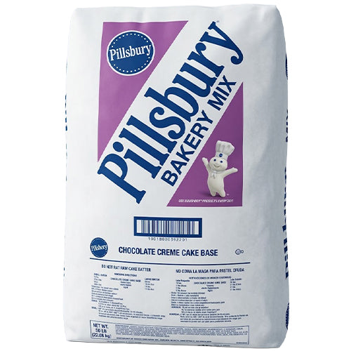 22.6 KG HARINA PILLSBURY PREMIUM CREAMCAKE CHOCOLATE BULTO
