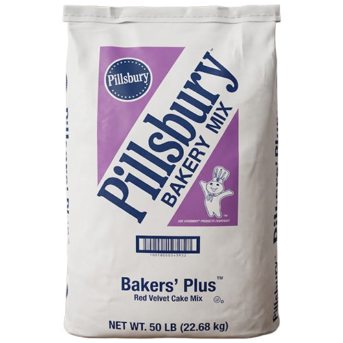22.6 KG HARINA PILLSBURY BAKERS PLUS RED VELVET BULTO