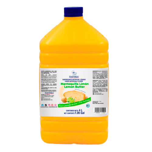 4 LT ESENCIA RAFMEX MANTEQUILLA LIMON GALON