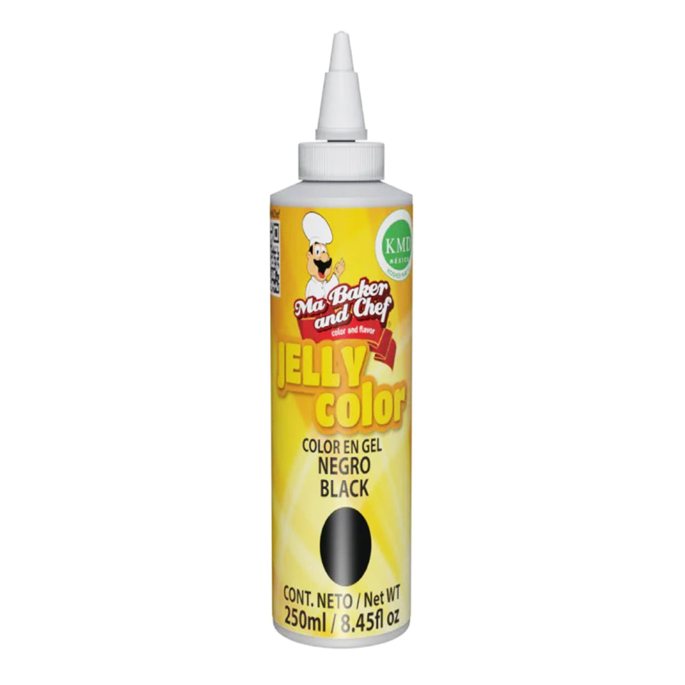 250 ML COLOR JELLY NEGRO PIEZA