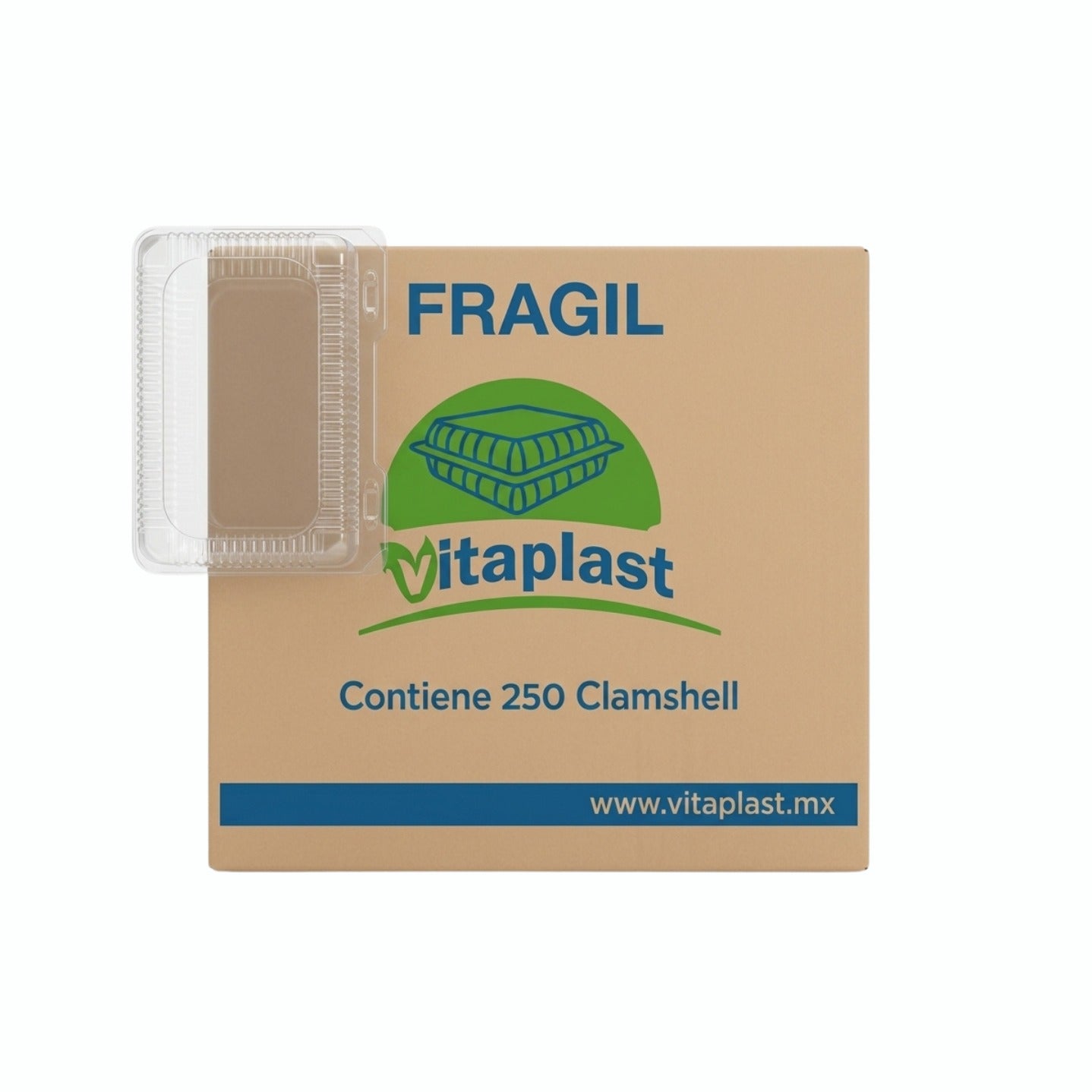 250PZ BISAGRA 24X16X8 VITAPLAST CAJA