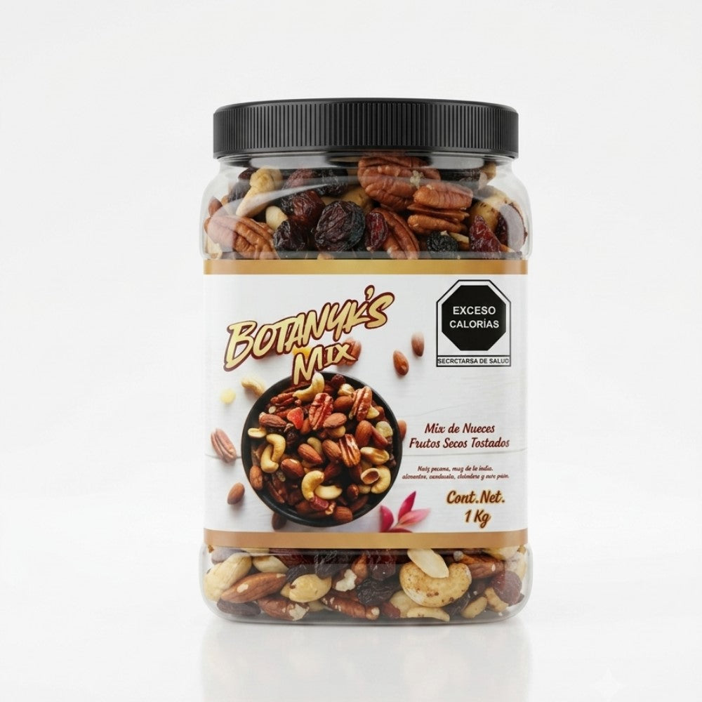 MIX NUECES Y FRUTOS SECOS BOTANYK'S 1KG