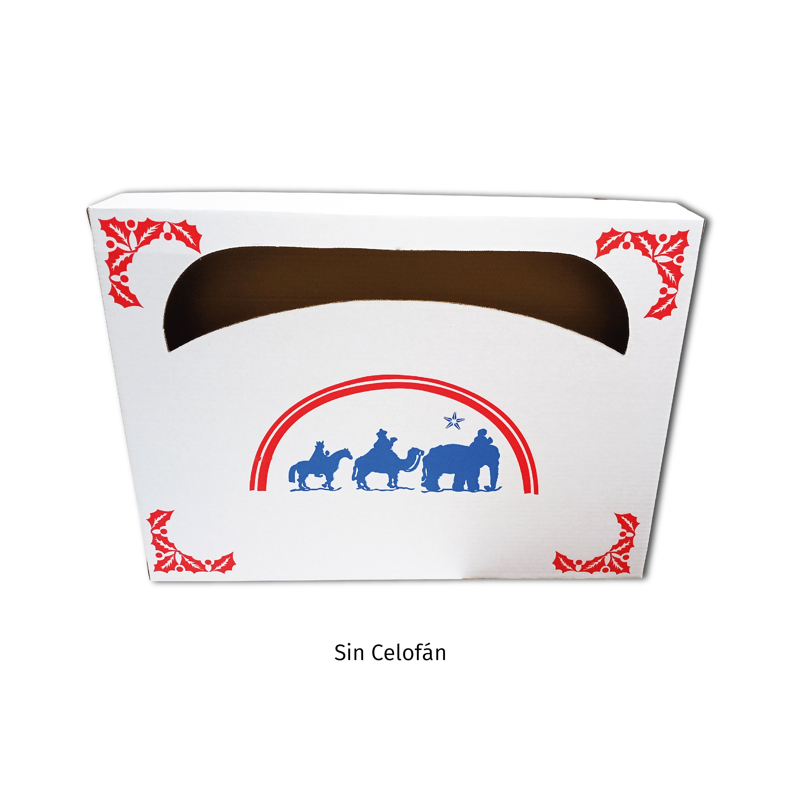 50 PZ CAJA ROSCA REYES BLANCA 60X45X8 PACA