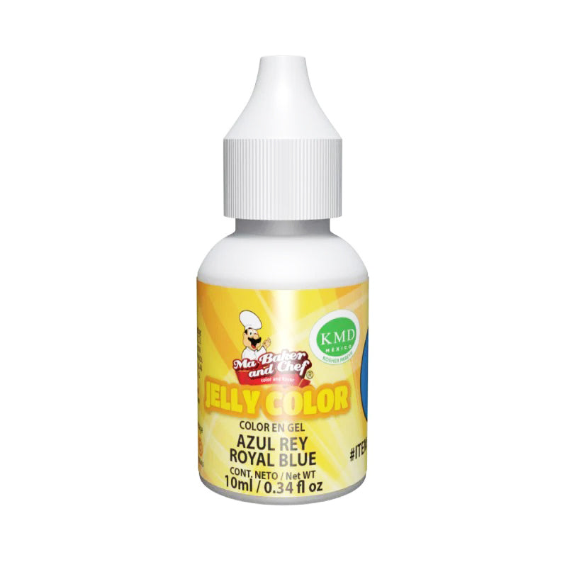Mj Color Azul Rey 10 ML COLOR JELLY AZUL REY PIEZA