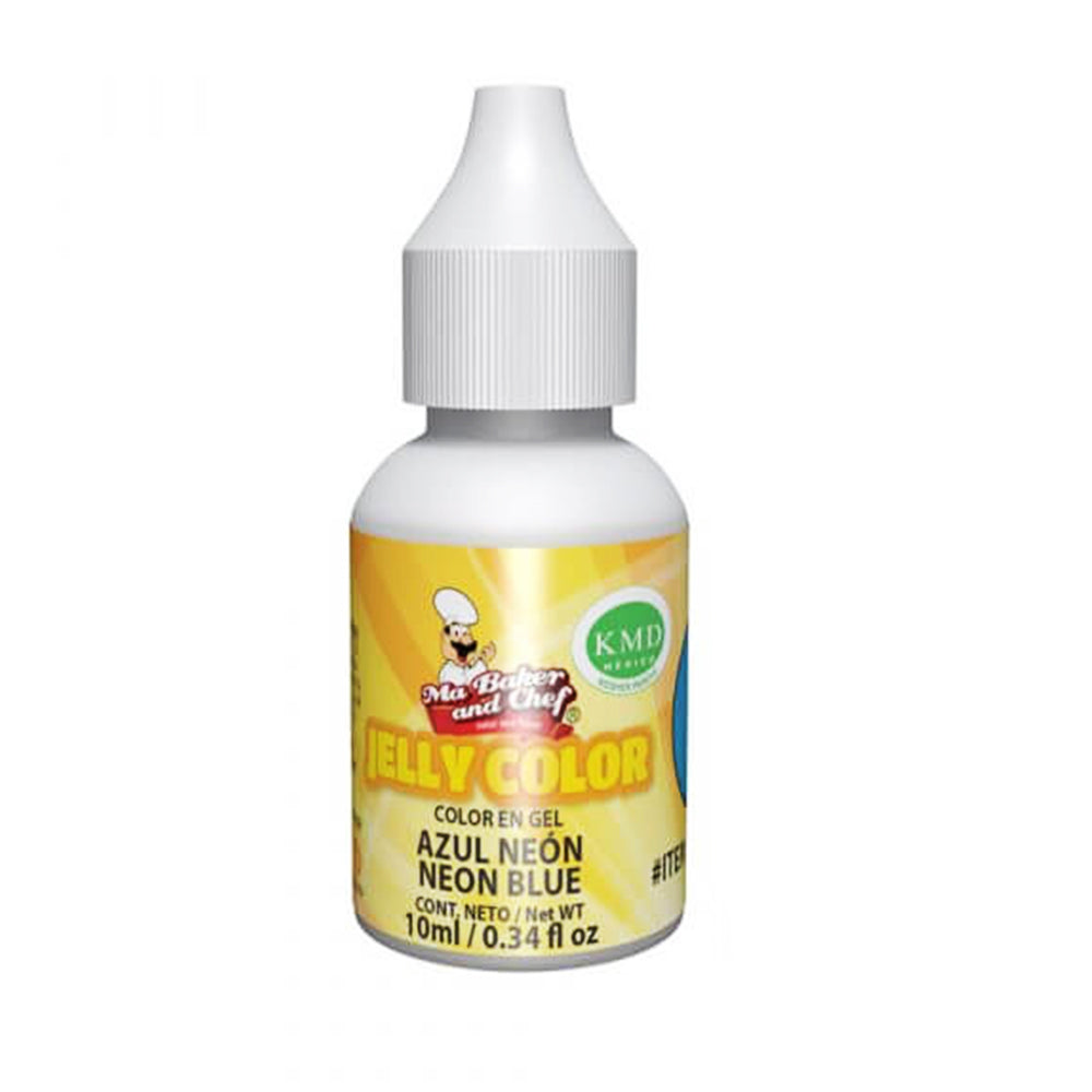 10 ML COLOR JELLY AZUL NEON PIEZA