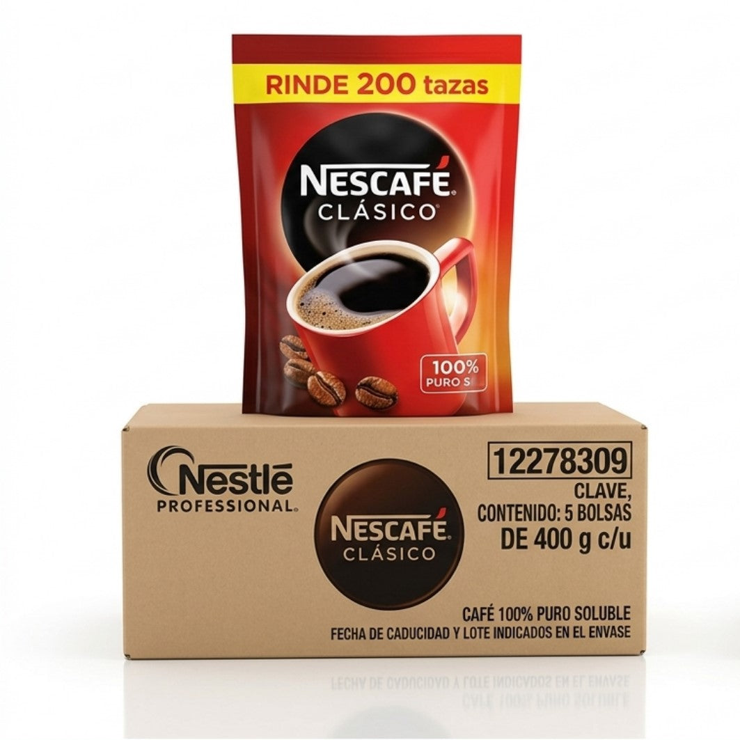 5PZ/400GR CAFE NESCAFE CAJA&