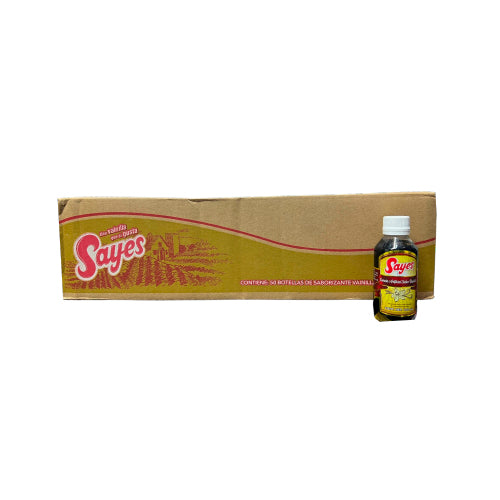 50PZ/120ML ESENCIA SAYES VAINILLA CAJA