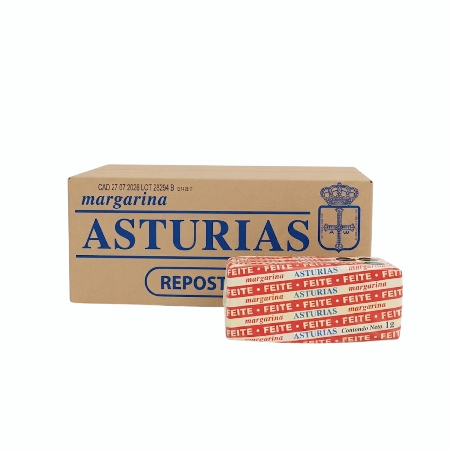 10 KG MARGARINA  ASTURIAS FEITE CAJA