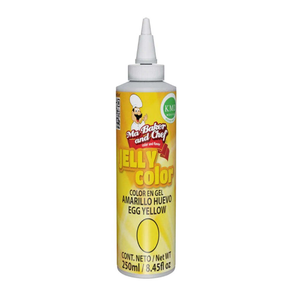 250 ML COLOR JELLY AMARILLO HUEVO  PIEZA