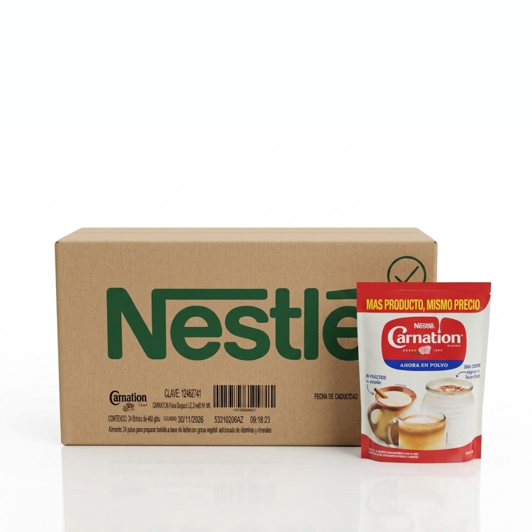24PZ/460 GR LECHE CLAVEL EN POLVO CAJA
