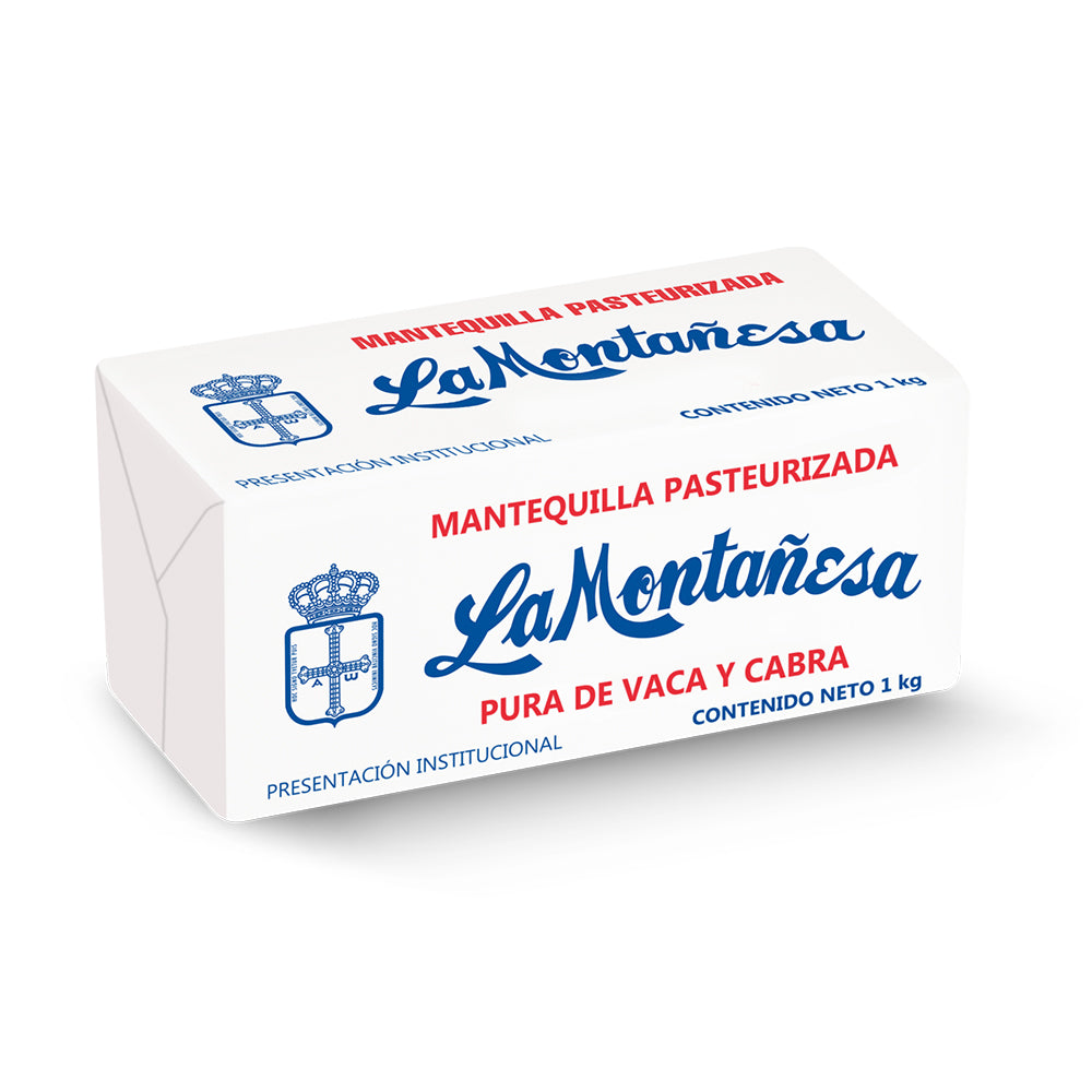 MANTEQUILLA MONTAÑESA DE VACA Y CABRA KILO