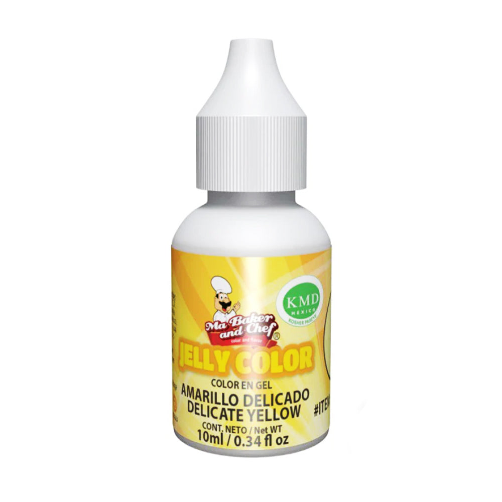10 ML COLOR JELLY AMARILLO DELICADO PIEZA